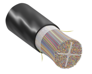 Freeform Ribbon™ Indoor/Outdoor X-Slotted Core Cable