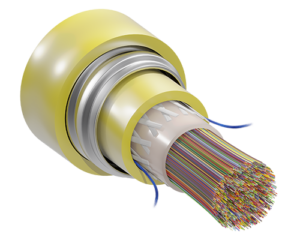 Freeform Ribbon™ Interlocking Armored Indoor Riser Central Tube Cables